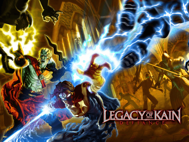 Legacy of Kain Defiance title screen for Xbox
